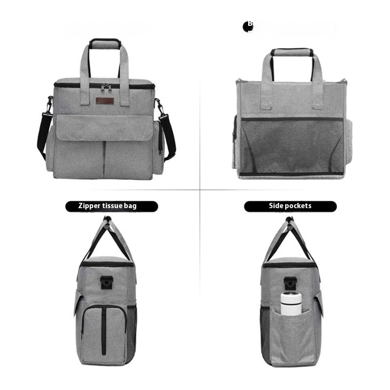 Large-Capacity Dog Travel Bag – Portable Pet Backpack for Outdoor Trips & Storage