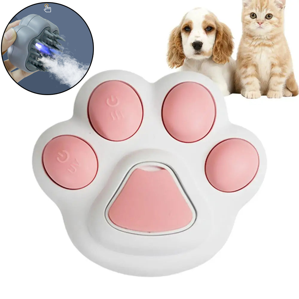Pet Steam Massage Comb - Relax and Groom Your Pet While Removing Loose Hair!