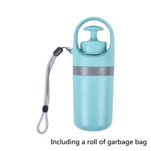 Ultimate Portable Dog Pooper Scooper with Built-In Bag Dispenser - Lightweight Eight-Claw Shovel for Easy Pet Cleanup