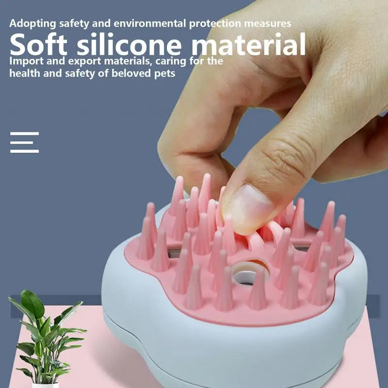 Pet Steam Massage Comb - Relax and Groom Your Pet While Removing Loose Hair!
