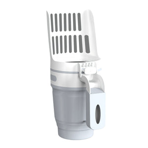 Upgraded Wide Cat Litter Scoop with Refill Bags – Large Self-Cleaning Litter Box Waste Bin System