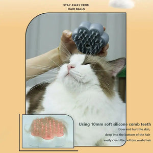 Pet Steam Massage Comb - Relax and Groom Your Pet While Removing Loose Hair!