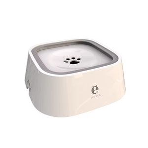 No-Spill Floating Water Bowl – Anti-Wet Mouth Dispenser for Dogs & Cats