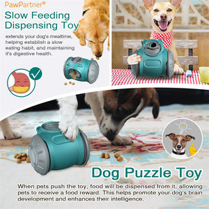 Interactive Dog Tumbler Toy – IQ-Boosting Slow Feeder for Small & Medium Dogs & Cats