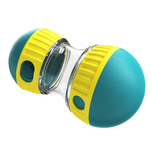 Interactive Food Dispensing Dog Toy – Tumbler Puzzle Feeder for Slow Eating & IQ Boost