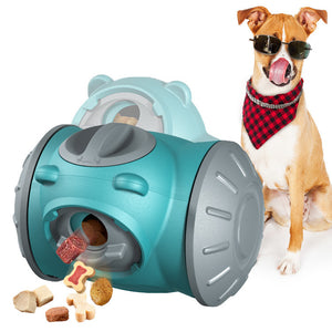 Interactive Dog Tumbler Toy – IQ-Boosting Slow Feeder for Small & Medium Dogs & Cats