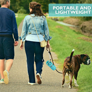 Ultimate Portable Dog Pooper Scooper with Built-In Bag Dispenser - Lightweight Eight-Claw Shovel for Easy Pet Cleanup