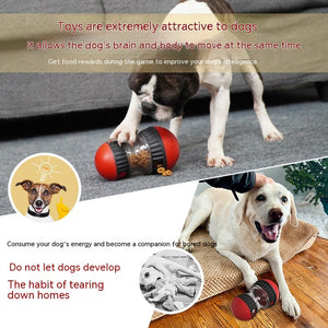Interactive Food Dispensing Dog Toy – Tumbler Puzzle Feeder for Slow Eating & IQ Boost