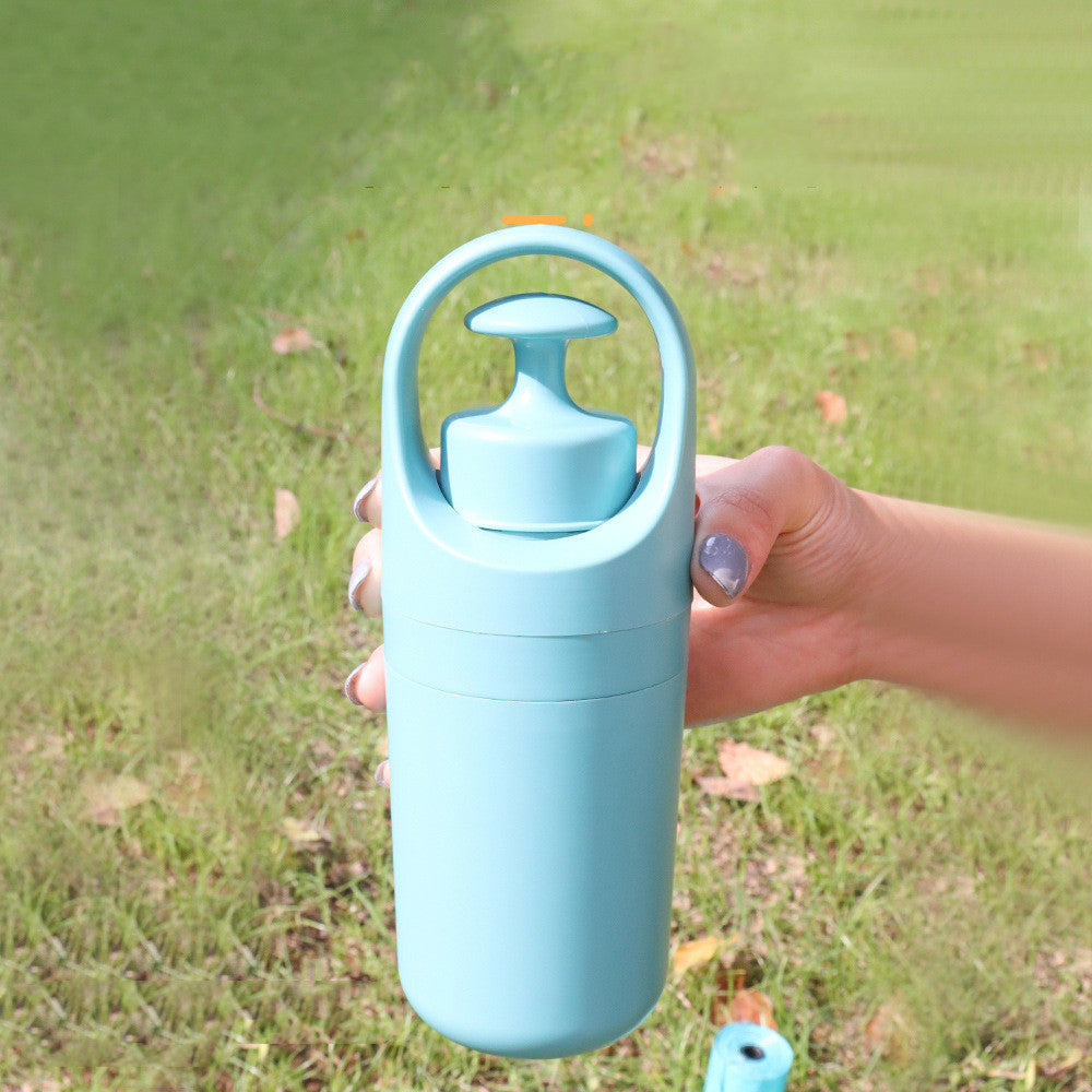 Ultimate Portable Dog Pooper Scooper with Built-In Bag Dispenser - Lightweight Eight-Claw Shovel for Easy Pet Cleanup