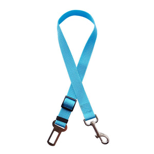 Adjustable Pet Car Seat Belt – Safety Harness Lead Clip for Dogs & Cats