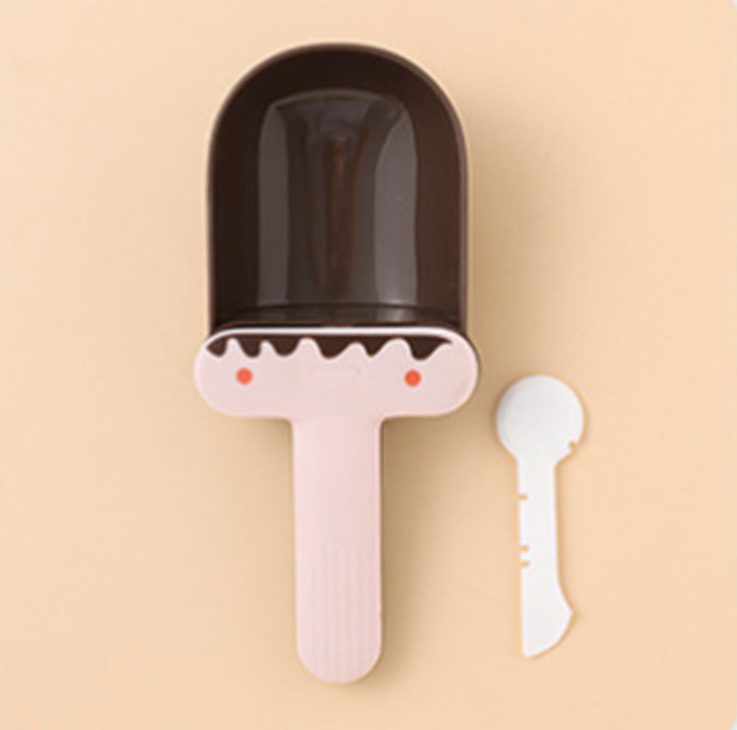 Snack Bag with Canned Spoon Embedded in Shovel Cat Dog Feeding Spoon Pet Supplies