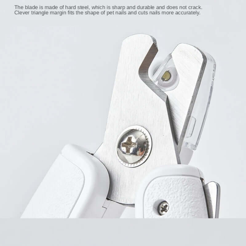 LED Light Professional Pet Nail Clipper Scissors - Perfect for Dogs and Cats!