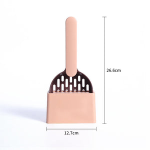 Multi Functional Pet Litter Scoop – Dog & Cat Poop Scooper with Waste Bin for Easy Cleaning