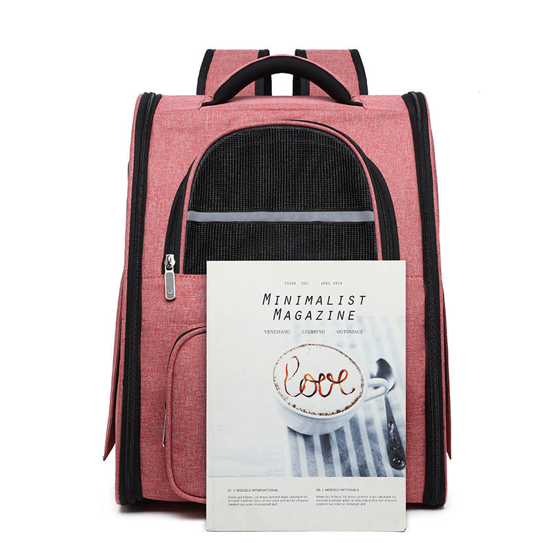 Portable Pet Bag Breathable Cat Bag Dog Backpack Dog Pet Backpack
