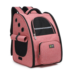 Portable Pet Bag Breathable Cat Bag Dog Backpack Dog Pet Backpack