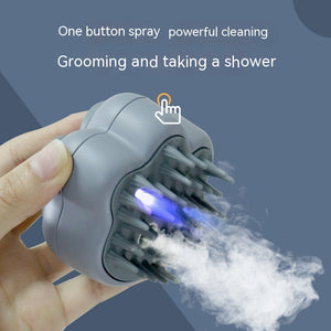 Pet Steam Massage Comb - Relax and Groom Your Pet While Removing Loose Hair!
