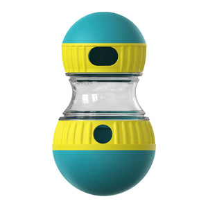 Interactive Food Dispensing Dog Toy – Tumbler Puzzle Feeder for Slow Eating & IQ Boost