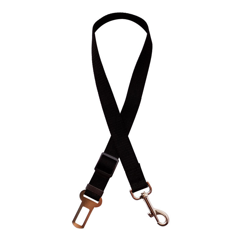 Adjustable Pet Car Seat Belt – Safety Harness Lead Clip for Dogs & Cats