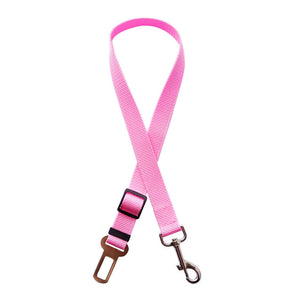 Adjustable Pet Car Seat Belt – Safety Harness Lead Clip for Dogs & Cats