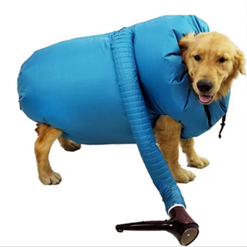 Professional Portable Pet Drying Bag - Compact Hair Dryer and Grooming Solution for Dogs and Cats