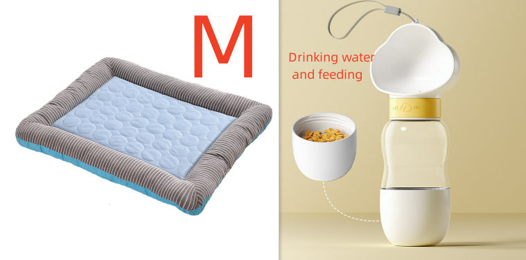 Pet Cooling Pad Bed For Dogs Cats For Summer Sleeping