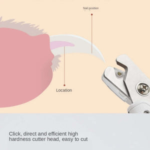 LED Light Professional Pet Nail Clipper Scissors - Perfect for Dogs and Cats!
