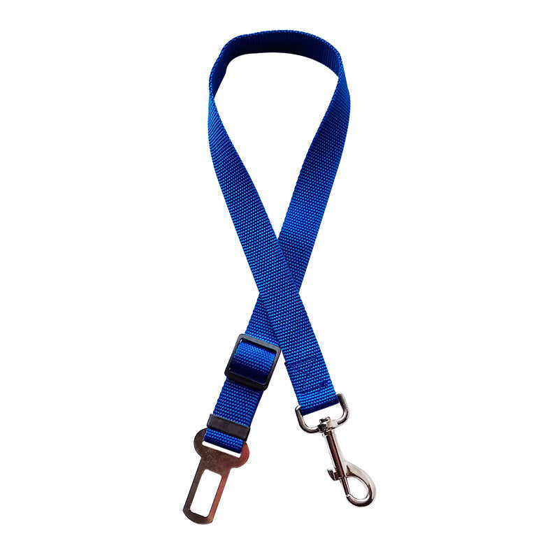 Adjustable Pet Car Seat Belt – Safety Harness Lead Clip for Dogs & Cats